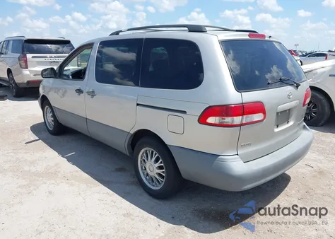 2003 Toyota Sienna Ce из США, поврежденный, VIN 4T3ZF19C53U508778